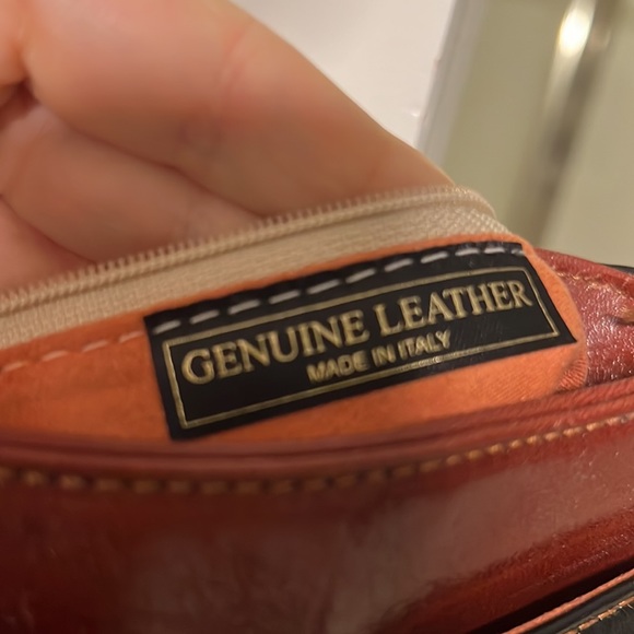 Genuine leather, made in Italy Florence purse. - Picture 4 of 6